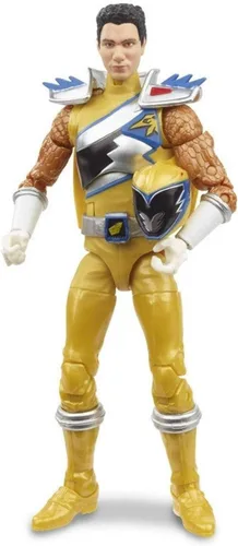Miniatura 4 de Power Rangers Lightning Collection - Figura de acción coleccionable de Dino Charge Gold Ranger de 6 pulgadas con accesorios