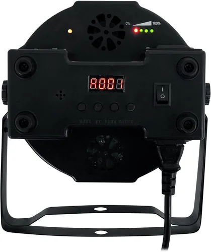 Miniatura 6 de Rockville Luz de lavado DMX recargable RGBWA+UV de batería PAR 61 de 36W, haz de 25 grados, baterías reemplazables, control remoto IR, activada por