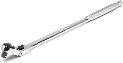 Miniatura 3 de GEARWRENCH - Trinquete de liberación rápida con cabeza flexible delgada de 72 dientes de 1/4 pulgada (0.6 cm), 12" - 81030