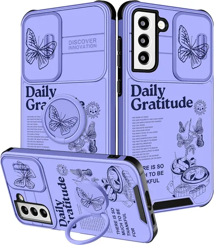 Miniatura 152 de Funermei Funda para teléfono Samsung Galaxy Note 10 Plus – Funda femenina bonita para niñas, diseño inspirador estético con funda para cámara