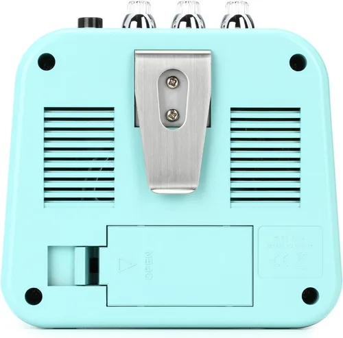 Miniatura 3 de Danelectro Honeytone N-10, amplificador pequeño de guitarra, color aqua