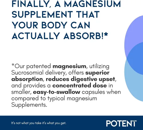 Miniatura 8 de Sucrosomial Magnesium® - Soporte para el sueño y los músculos - Botella de vidrio premium - Alta absorción, bien tolerado - 60 cápsulas