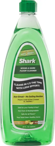 Shark Limpiador concentrado para madera y suelos duros, 28 onzas, cítricos italianos utilizados con sistema Sonic Duo, laminado, azulejos, piedra,