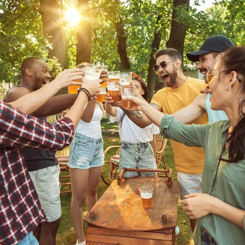 Miniatura 5 de Lilymicky Paquete de 260 vasos de plástico transparente de 16 onzas, vasos de plástico desechables en frío para fiestas, picnic, barbacoa, viajes