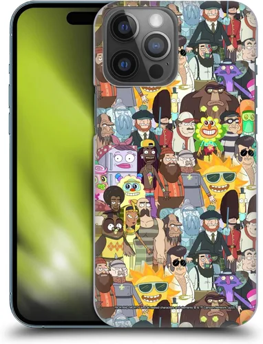 Miniatura 12 de Head Case Designs Funda rígida con licencia oficial de Rick and Morty Aliens Season 3, compatible con Apple iPhone 14 Pro Max