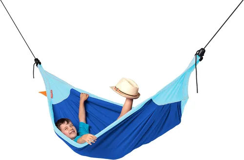 Miniatura 2 de LA SIESTA Moki - Hamaca infantil para jugar en interiores y exteriores, materiales fáciles de limpiar, algodón súper suave, de 3 a 12 años, máximo
