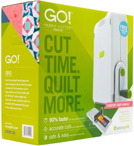 Miniatura 5 de Juego de iniciación para cortador de tela AccuQuilt GO!