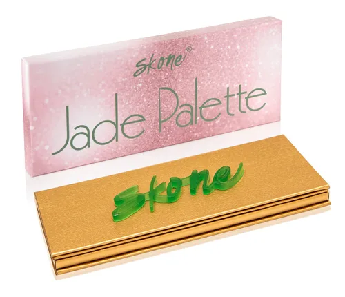 Miniatura 8 de Skone Sombra de ojos de champán rosa cuádruple, maquillaje de ojos ahumados, tonos brillantes de champán, forma de polvo, dirigido a mujeres, 0.71