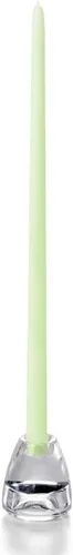 Miniatura 109 de yummi Velas cónicas color rosa claro de 12 pulgadas, 12 por paquete