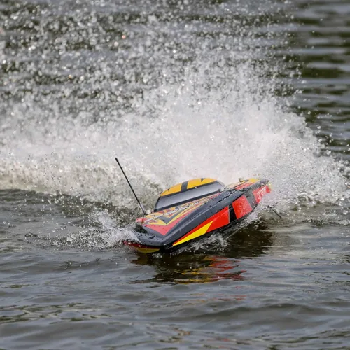 Miniatura 5 de Pro Boat Sonicwake V2 36 "Autoreducido sin escobillas RC Boat Deep-V RTR Baterías y cargador no incluido negro PRB08032V2T1