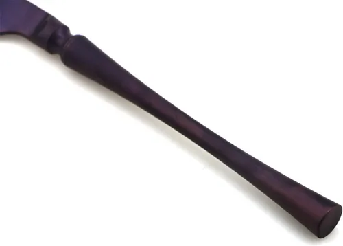 Miniatura 7 de JASHII Juego de cubiertos de lujo de 20 piezas, color morado, para 4 cuberterías, acero inoxidable 304, incluye cuchillo de cena, tenedor, cuchara