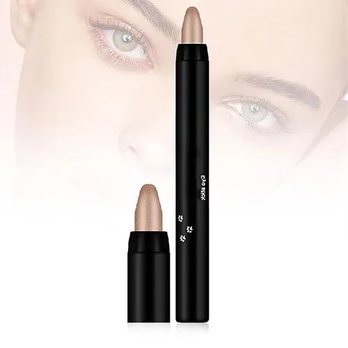 Miniatura 20 de Sombra de ojos en barra brillante, 16 sombras de ojos resaltadoras en lápiz, sombra de ojos con brillo impermeable, lápiz delineador de ojos, sombra