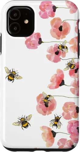 Miniatura 8 de Bumble bee - Honey Bees. bee Lover. Pink Flower. Gift Case for iPhone 17