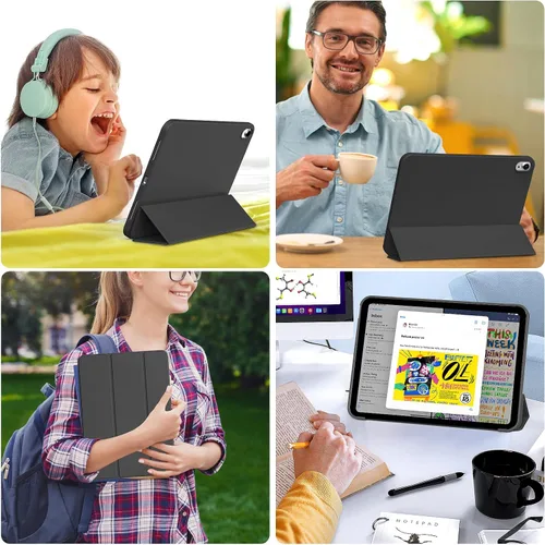 Miniatura 7 de KENKE Funda para iPad A16 de 11ª Generación (11 Pulgadas, Lanzamiento 2025), Funda para iPad de 10ª Generación 10.9 Pulgadas 2022 Sin Soporte