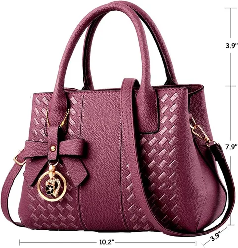 Miniatura 3 de Bolsos de mano para mujer de piel sintética de PU, bolso de hombro