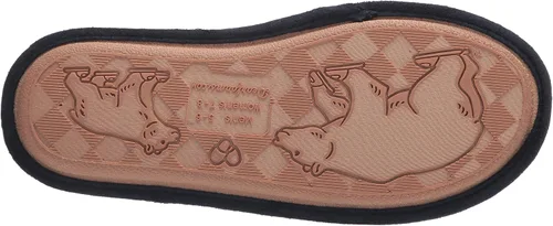 Miniatura 4 de Dearfoams Pantuflas unisex para adultos de la colección familiar de oso