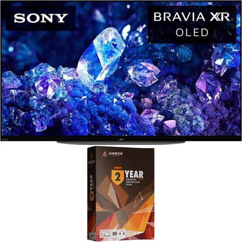 Sony XR42A90K 42 pulgadas 4K Bravia XR OLED Smart TV de alta resolución de alta definición con plan de protección ámbar de 2 años (2022)