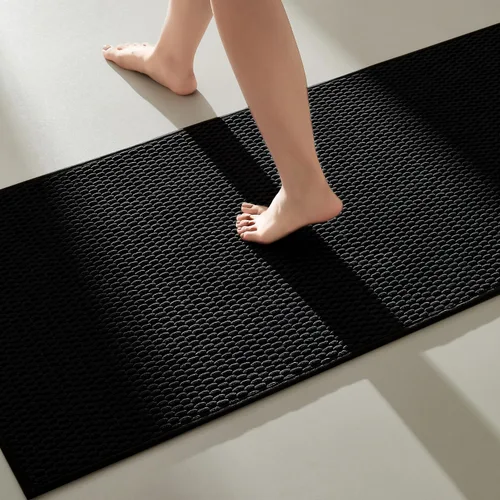 Miniatura 23 de TYUU Alfombras de Baño Antideslizantes Lavables, Tapete de Baño Súper Absorbente Delgado de Pila Baja para Secar Rápido, Alfombra de Baño Pequeña