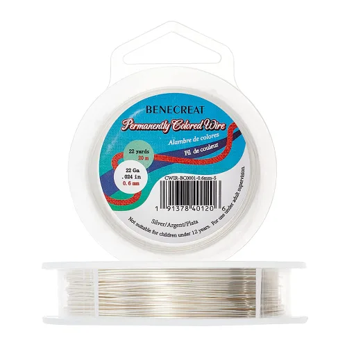 Miniatura 51 de BENECREAT Alambre de cobre para cuentas de joyería de calibre 18, resistente al deslustre, alambre de metal de bronce antiguo para hacer joyas