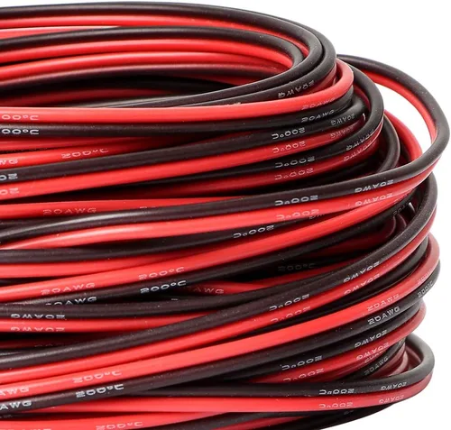 Miniatura 5 de Cable de alambre de luces marinas de calibre 18, cables de 2 pines de 66 pies para navegación de barcos, luces de remolque de cortesía