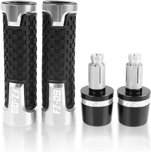 Miniatura 9 de Motocicleta de 7/8 pulgadas 0.866 in para Y&AMAHA MT-09 FZ-09 MT09 FZ09 2013 2014-2021 Accesorios de motocicleta Agarres Agarres Agarres Manillares