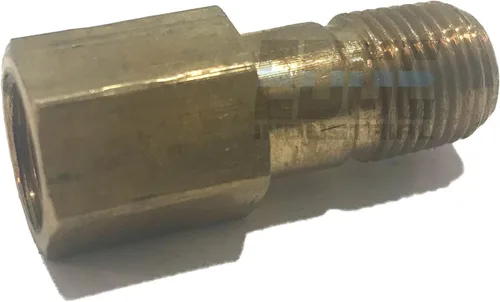 Miniatura 6 de Adaptador de extensión de latón de 1/8" de largo, 1-1/4" de largo, aprobado por D.O.T. (cantidad 10)