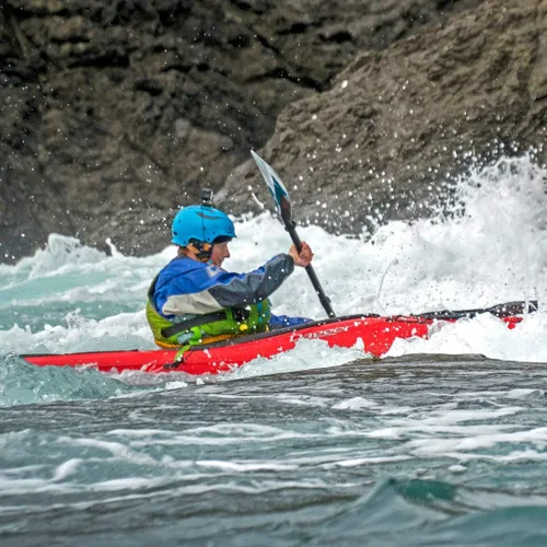 Miniatura 6 de Falda Dagger Outbound Spray Falda de kayak Touring Neopreno reforzado con Kevlar Cintura ajustable 4 tamaños de cabina