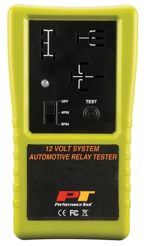 Miniatura 5 de Performance Tool 3009 Probador de relé automotriz inalámbrico compacto para relés de 12 voltios de 4 y 5 pines y más