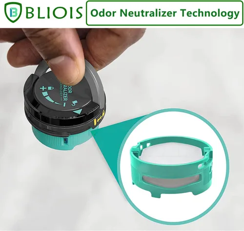 Miniatura 5 de Paquete de 4 piezas de repuesto para cartucho neutralizador de olores Shark, reemplazo para eliminación de olores para accesorios de aspiradora