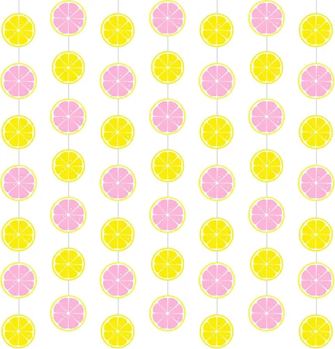 Miniatura 7 de Duraaamo Paquete de 8 pancartas para fiesta de frutas, guirnalda de papel de Twotti Frutti bailando Frutti, recortes colgantes de papel para verano