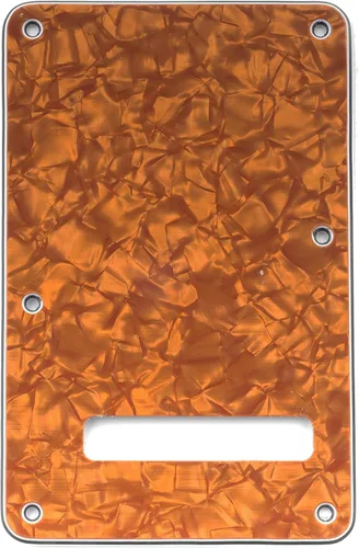 Miniatura 16 de Musiclily Placa Posterior de 6 Agujeros Stratocaster Cubierta de la Cavidad del Trémolo para Fender Hecho en EE. UU./México, Guitarra Eléctrica ST