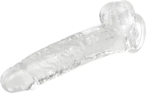 Consolador grande de 9.6 pulgadas con copa de succión, eje curvado y bola para jugar con manos libres, material seguro para el cuerpo, juguetes