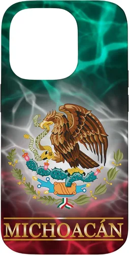 Miniatura 16 de Funda para iPhone 11 con la bandera de México de Michoacán, funda con orgullo de raíces mexicanas