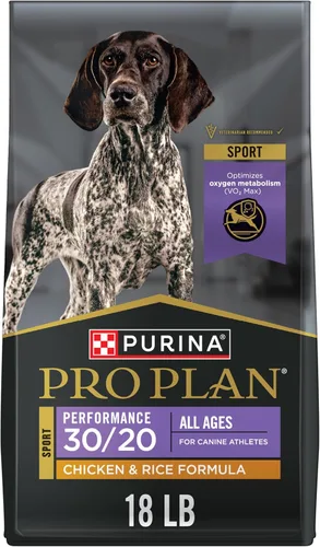 Miniatura 13 de Purina Pro Plan Sport Performance 30/20 - Alimento para perros con fórmula de pollo y arroz con alto contenido de proteínas, bolsa de 37.5 libras