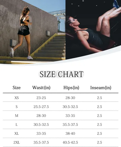 Miniatura 7 de Pantalones cortos de correr fluidos para mujer con 4 bolsillos, 2 en 1, cintura alta, para entrenamiento de mariposa, pantalones cortos de tenis