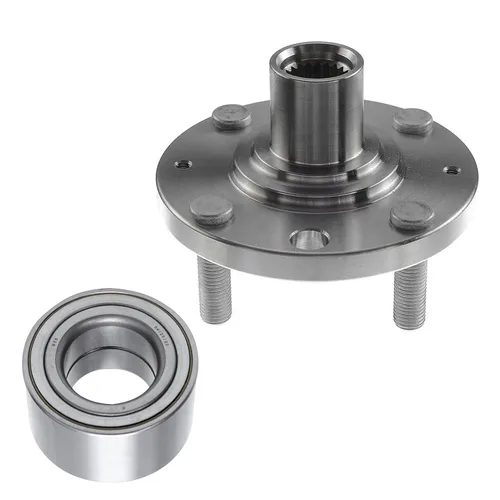 Detroit Axle - Kit de cubo de rodamiento de rueda delantera FWD 2pc para Chevrolet Aveo Aveo5 Spark Pontiac G3 Wave Wave5, reemplazo del cojinete de