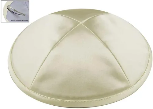 Miniatura 30 de Zion Judaica Deluxe Satin Kippot Bulk Packs Kippas o Kippa Individual Incluye Clips Kipa Gratis