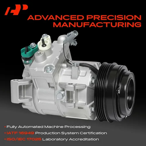 Miniatura 3 de A-Premium Compresor A/C con embrague compatible con Suzuki Grand Vitara 2.7L 2007-2008