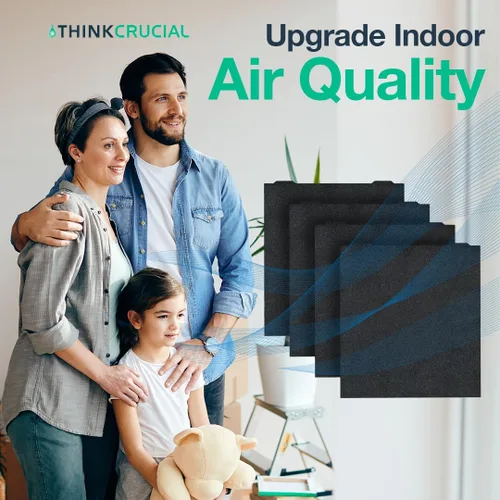 Miniatura 5 de 4 filtros de aire de carbono – Compatible con Kenmore Parte # 83378, Whirlpool 8171434, 8171434K – Compatible con purificador de aire Kenmore 295