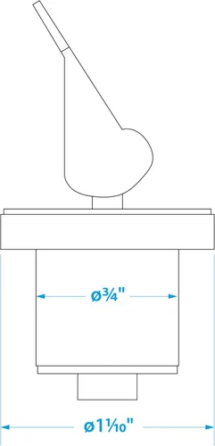 Miniatura 5 de Seachoice Tapón de cubierta y vivero, latón de 3/4 pulgadas, 2 unidades (paquete de 1)