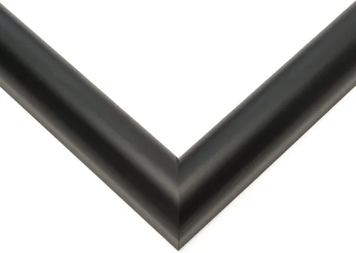 Marco de madera real negro de 6 x 5 pulgadas de ancho de 1.25 pulgadas | Profundidad del marco interior de 0.5 pulgadas | Marco de fotos moderno