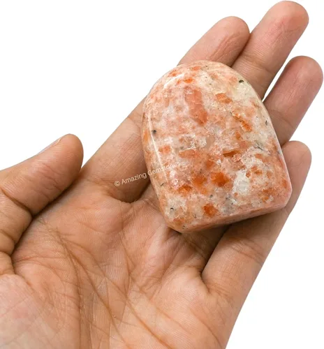 Miniatura 17 de Amazing Gemstone Piedra de palma y cristales de turmalina negra, piedras preciosas y cristales de grado A++, cristales curativos y piedras
