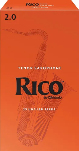 Miniatura 7 de D’Addario Woodwinds - Rico Lengüetas de saxofón tenor - Lengüetas para saxofón tenor - Lengüetas de saxofón tenor elaboradas para principiantes