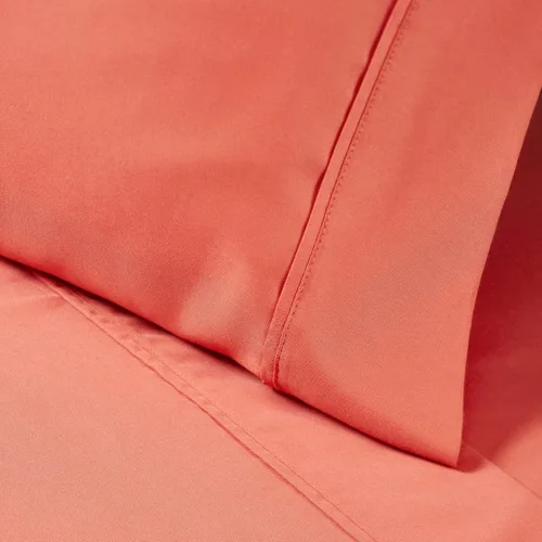 Miniatura 8 de Superior 1200 Thread Count Cotton Blend Sheet Set, Deep Pocket Sheets, 1 Elastic Deep Pocket Fitted Sheet, 1 Flat Sheet, 2 Pillowcases, Cotton Rich