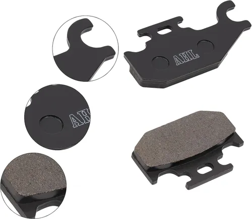 Miniatura 6 de AHL Pastillas de freno delanteras y traseras compatibles con SUZUKI LT-A 400 King Quad 2008-2016 / LT-F 400 King Quad 2008-2016 / LT-A 450 King Quad