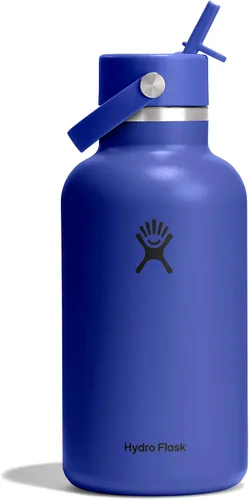 Miniatura 76 de Hydro Flask Botella de agua – Acero inoxidable aislado – Tapa flexible con popote de boca ancha, antiderrames, a prueba de fugas y recargable en 32