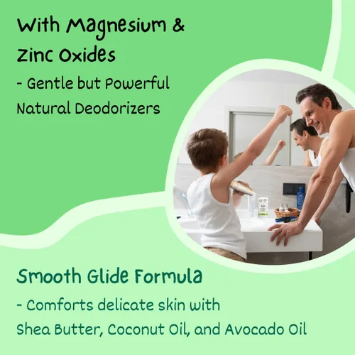 Miniatura 4 de MONA Desodorante 100% natural para niños, preadolescentes y adolescentes, sin bicarbonato de sodio, aromas sintéticos o aluminio, seguro para niñas