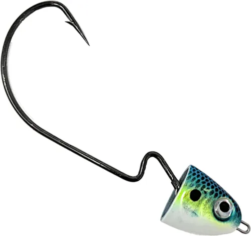 Miniatura 7 de Reaction Tackle Swimbait Swing Jig Head - Bass Fishing Lure, Ideal Bait for Saltwater Fishing and Freshwater, Weighted Weedless Hooks
