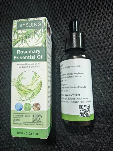 Miniatura 5 de Aceite de Romero Para, 1 Masajeador, Aceite de Romero para el Crecimiento Del Cabello, Aceite de Ricino para Cejas y Pestañas