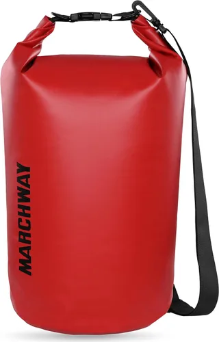 Miniatura 22 de MARCHWAY - Bolso seco flotante e impermeable 1.32/2.64/5.28/7.93/10.57 galones, parte superior enrollable, mantiene secos equipos de kayak rafting